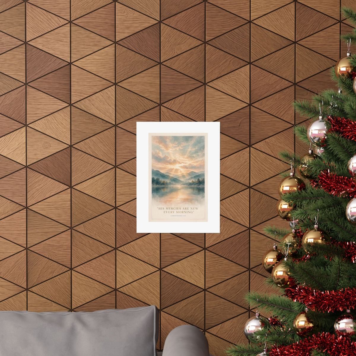 Scripture Wall Art — His Mercies Are New