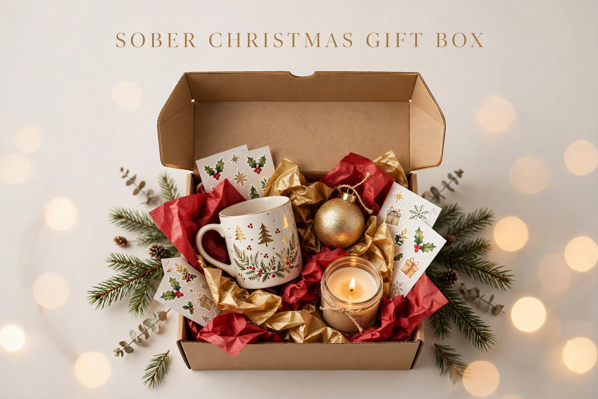 Sober Christmas Gift Box