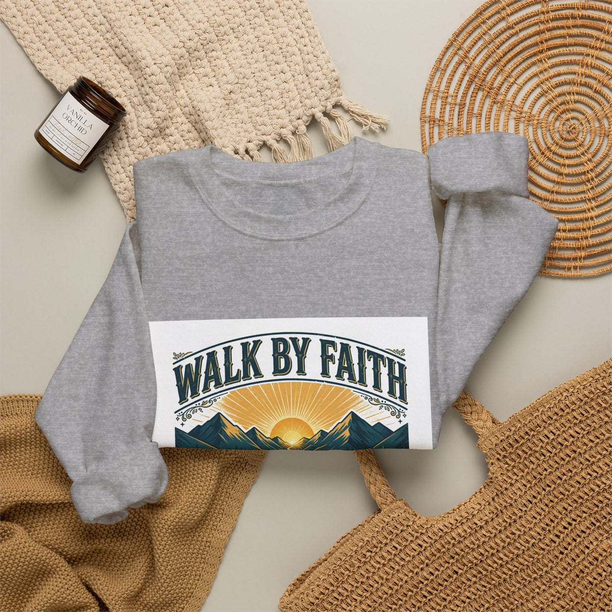 Walk by Faith Crewneck