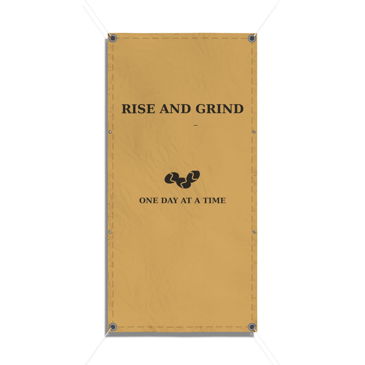Rise and Grind Vinyl Banner
