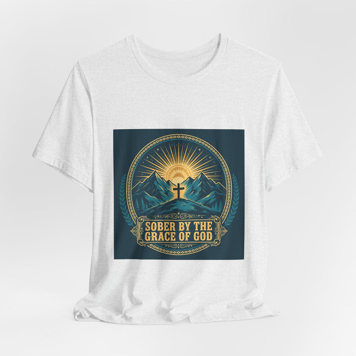Sober by the Grace of God Tee