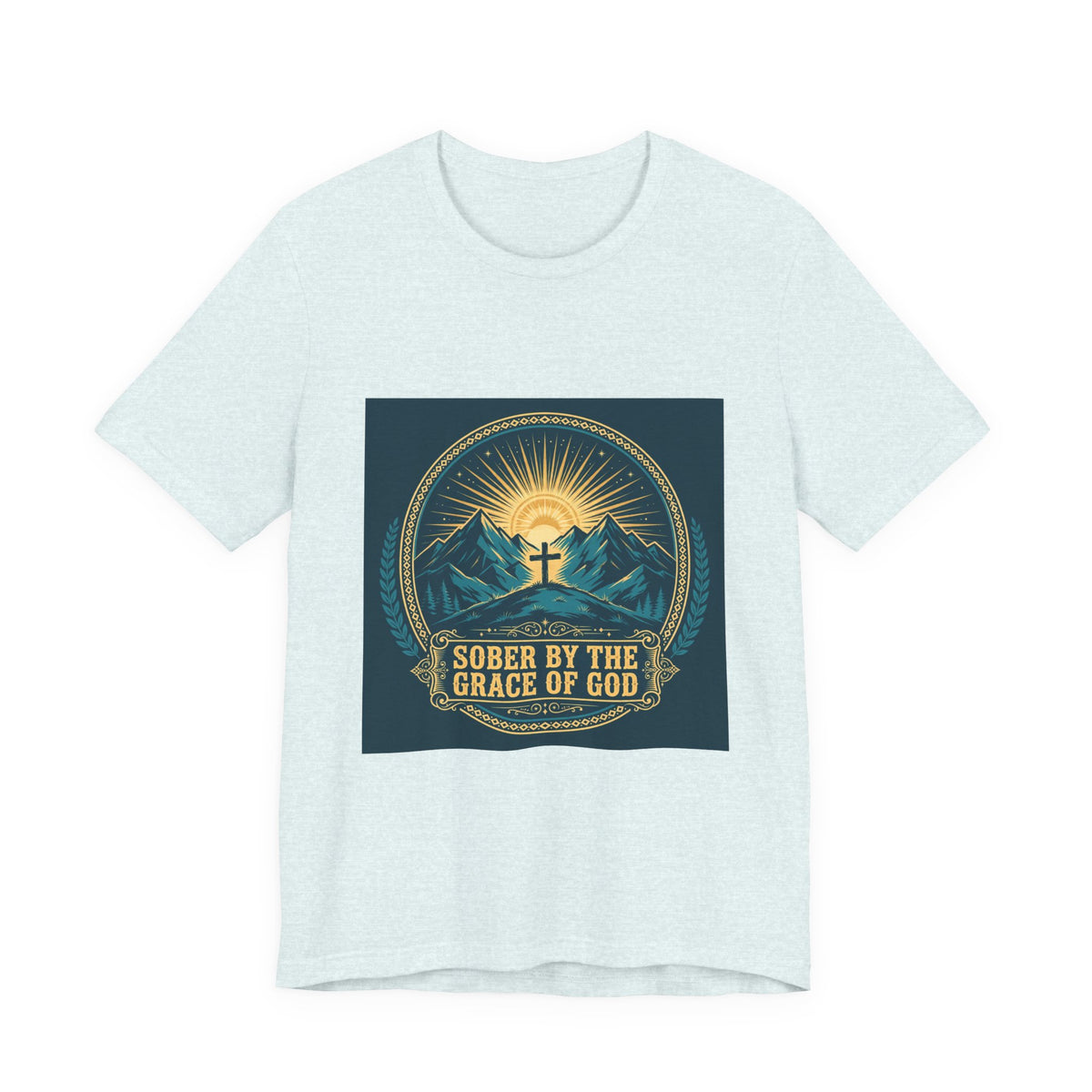 Sober by the Grace of God Tee