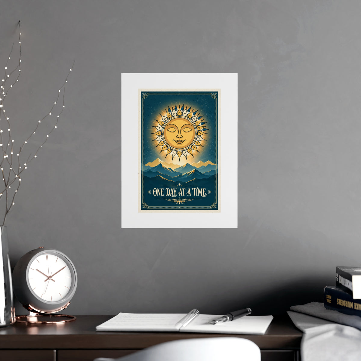 One Day At A Time Sunrise Poster