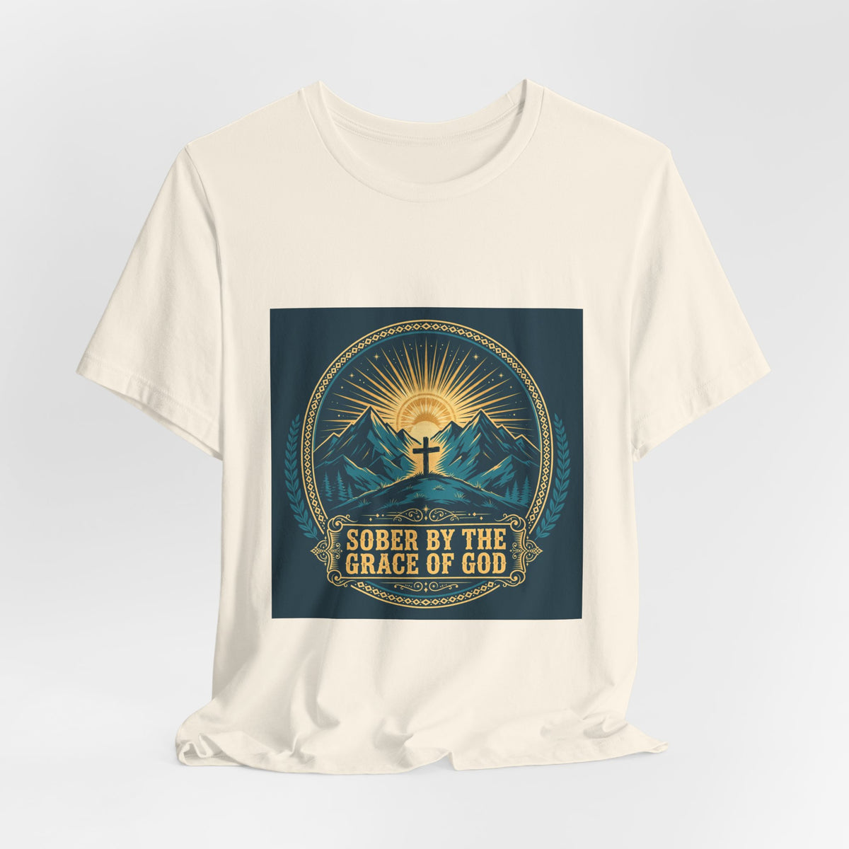 Sober by the Grace of God Tee