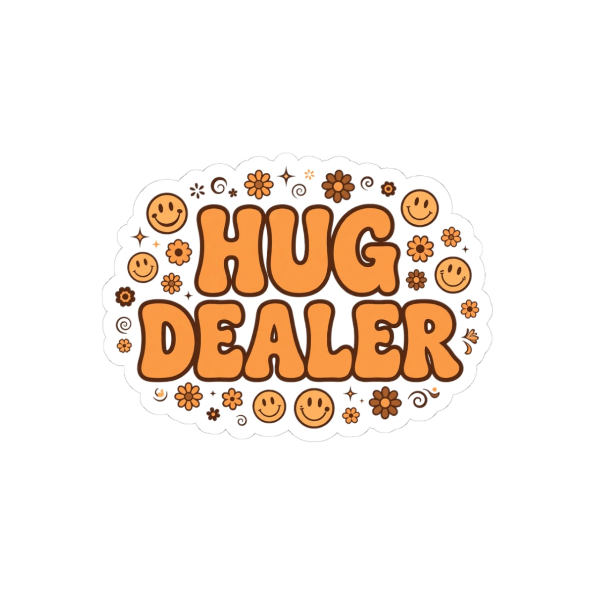 Hug Dealer Sticker