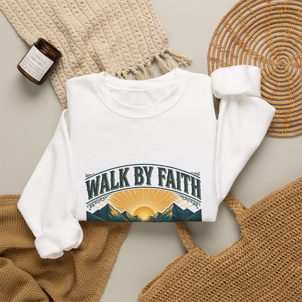 Walk by Faith Crewneck