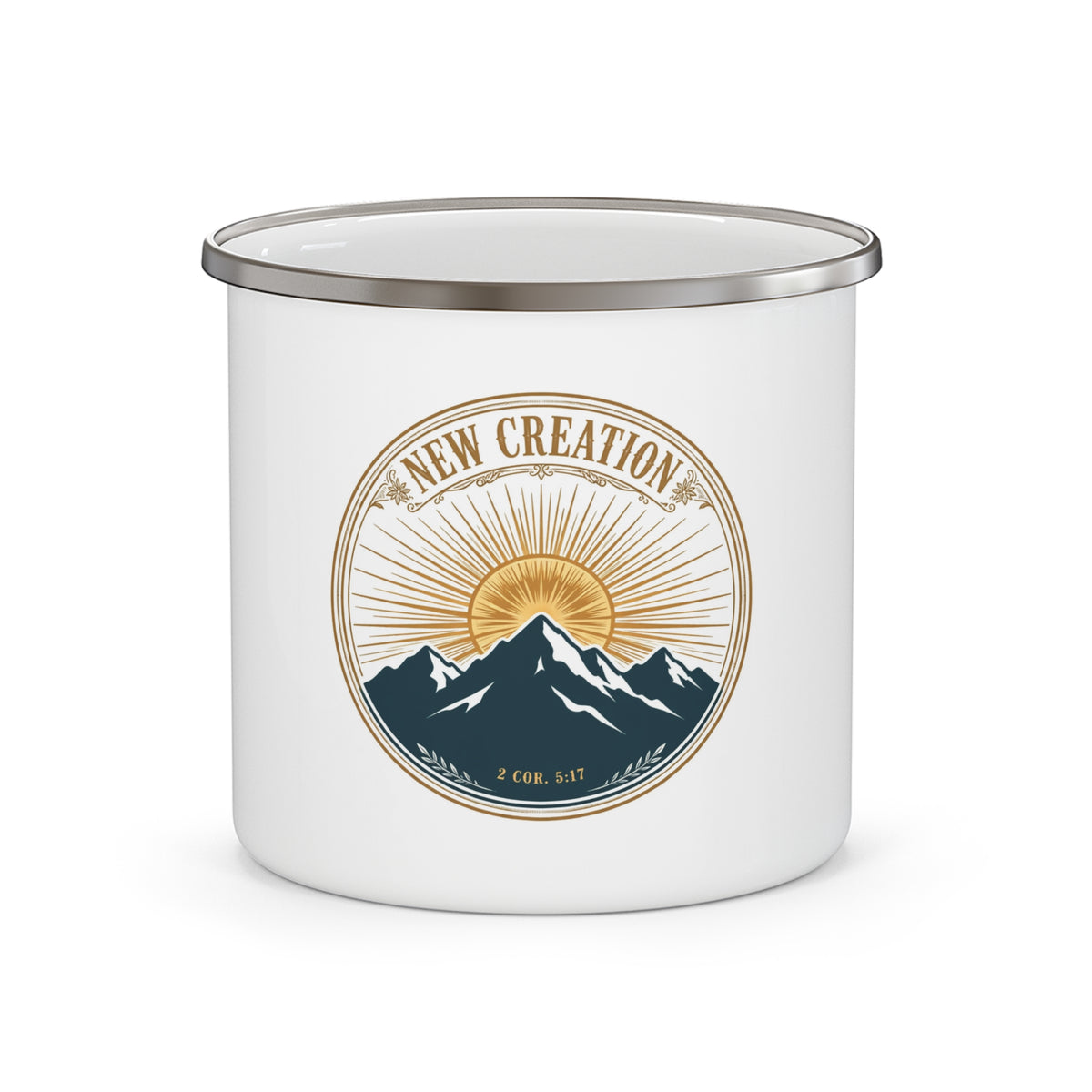 New Creation Enamel Camp Mug