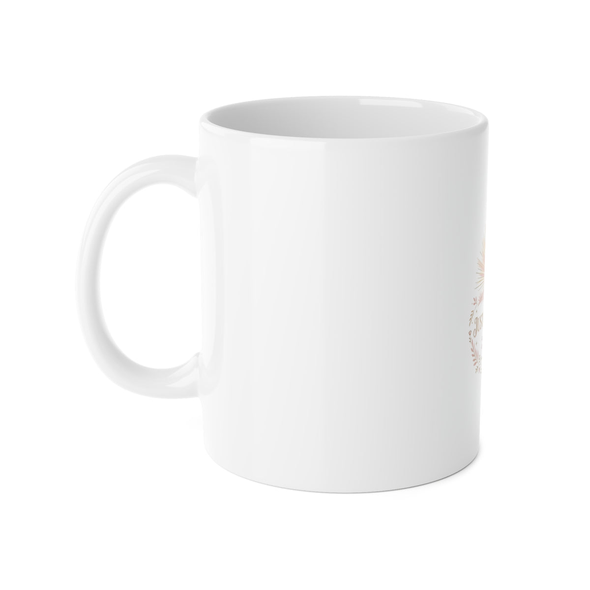Just for Today Faith Mug — Blush