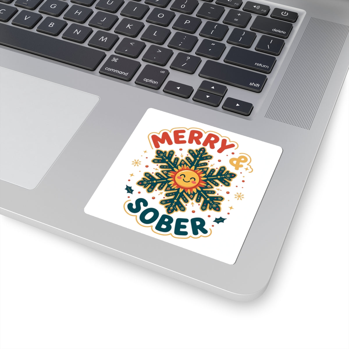Merry and Sober Sticker