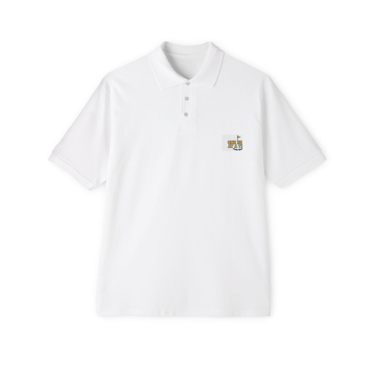 One Hole At A Time Golf Polo