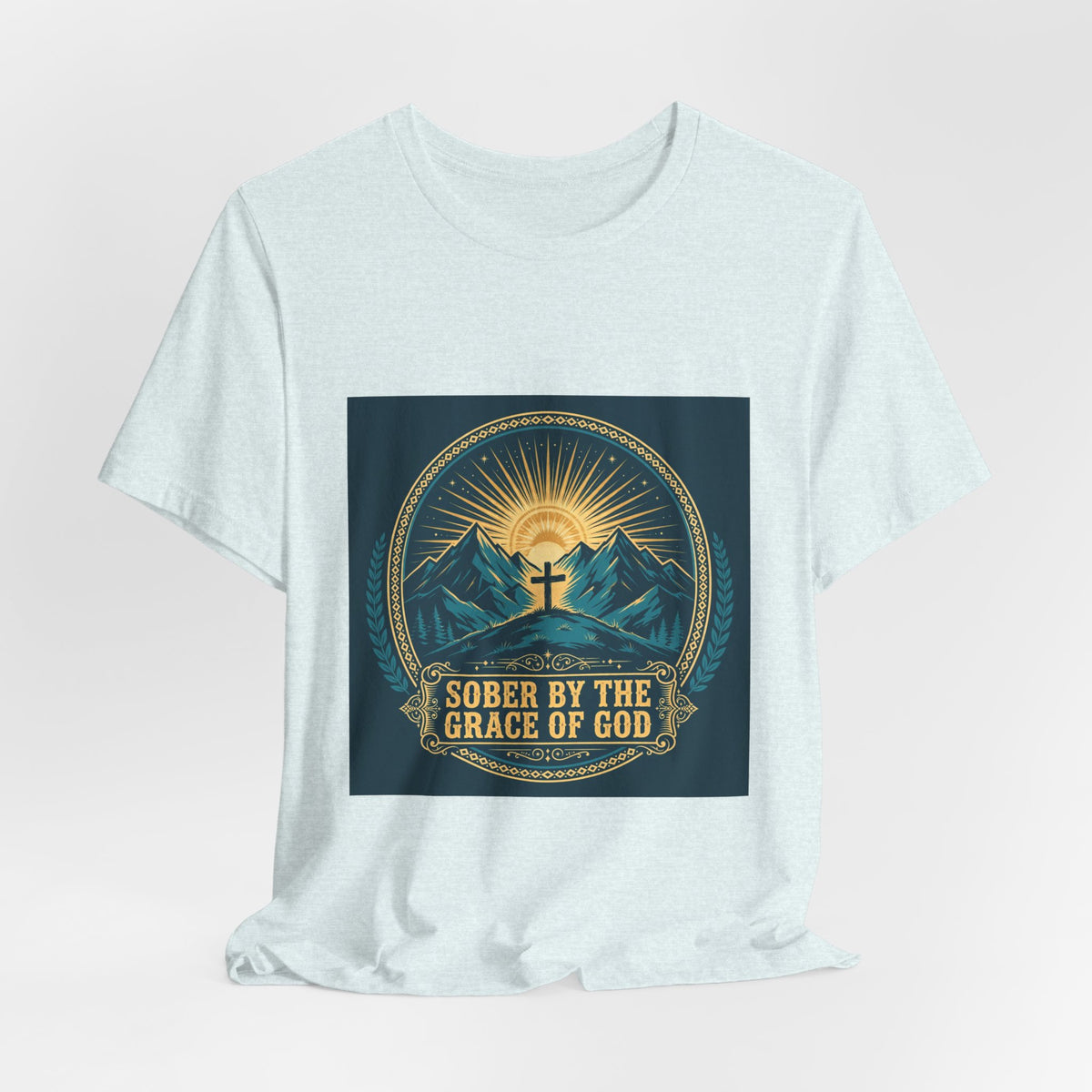 Sober by the Grace of God Tee