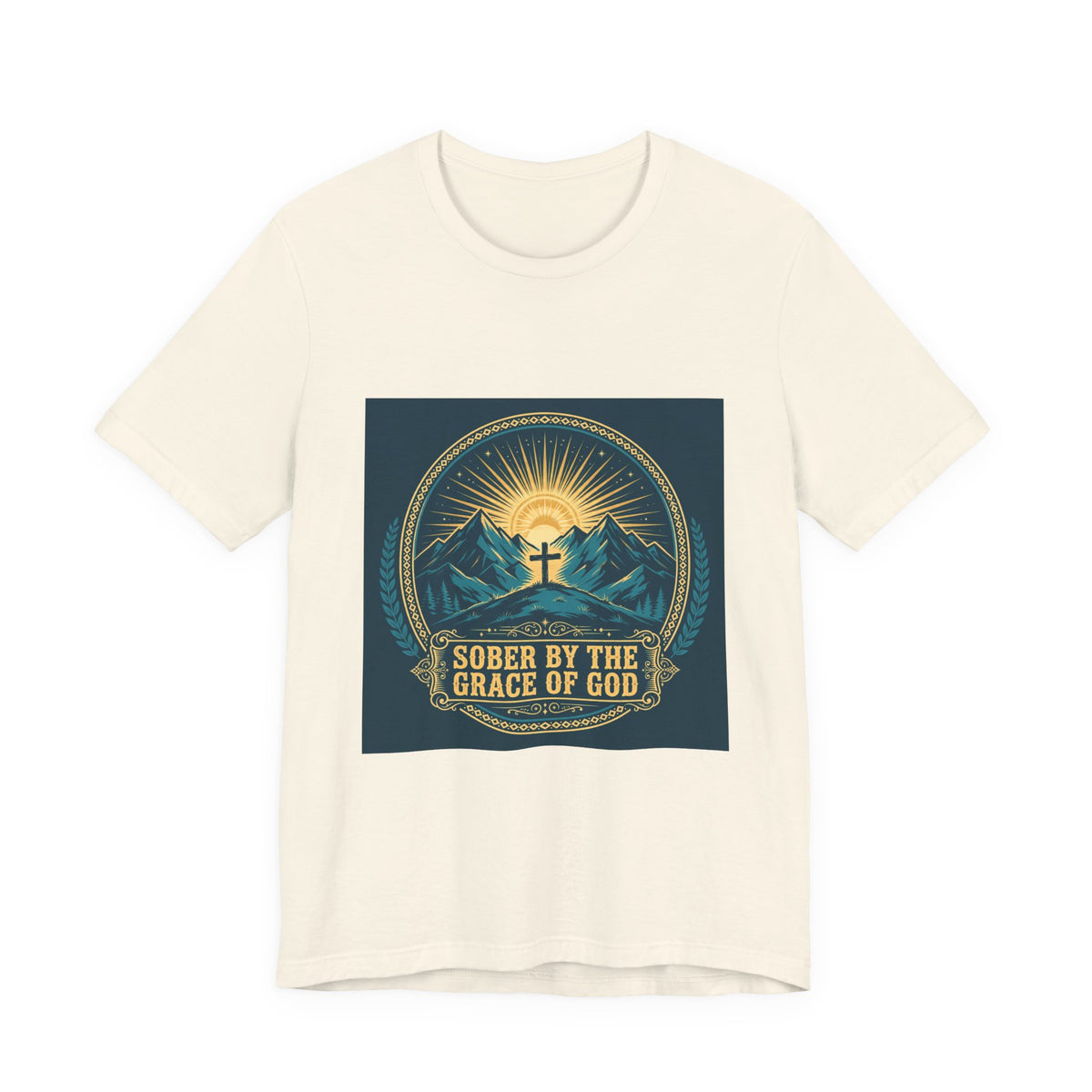 Sober by the Grace of God Tee