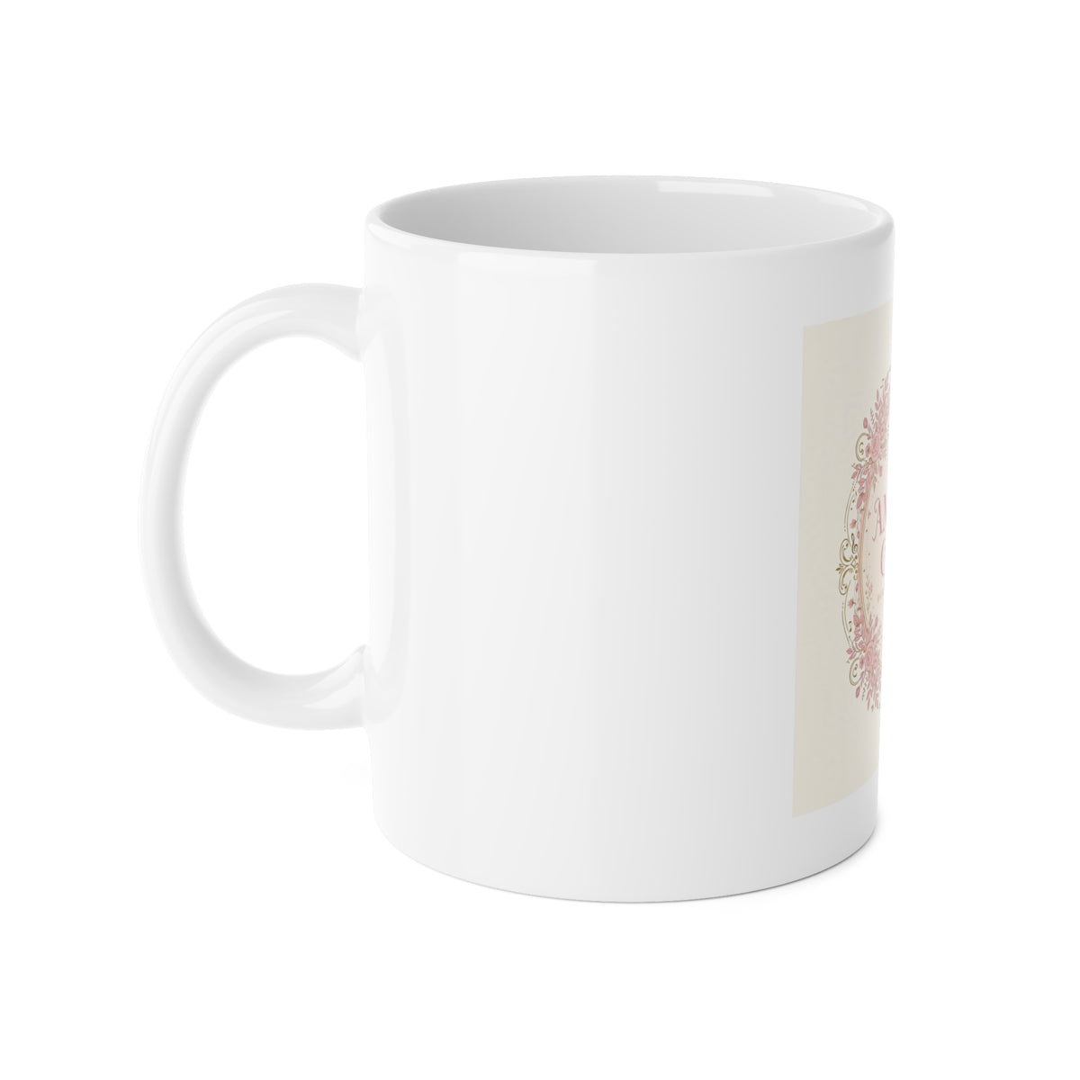 Amazing Grace Hymn Mug — Pink