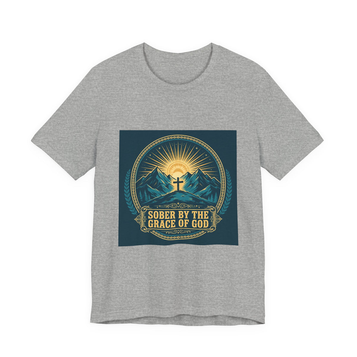 Sober by the Grace of God Tee
