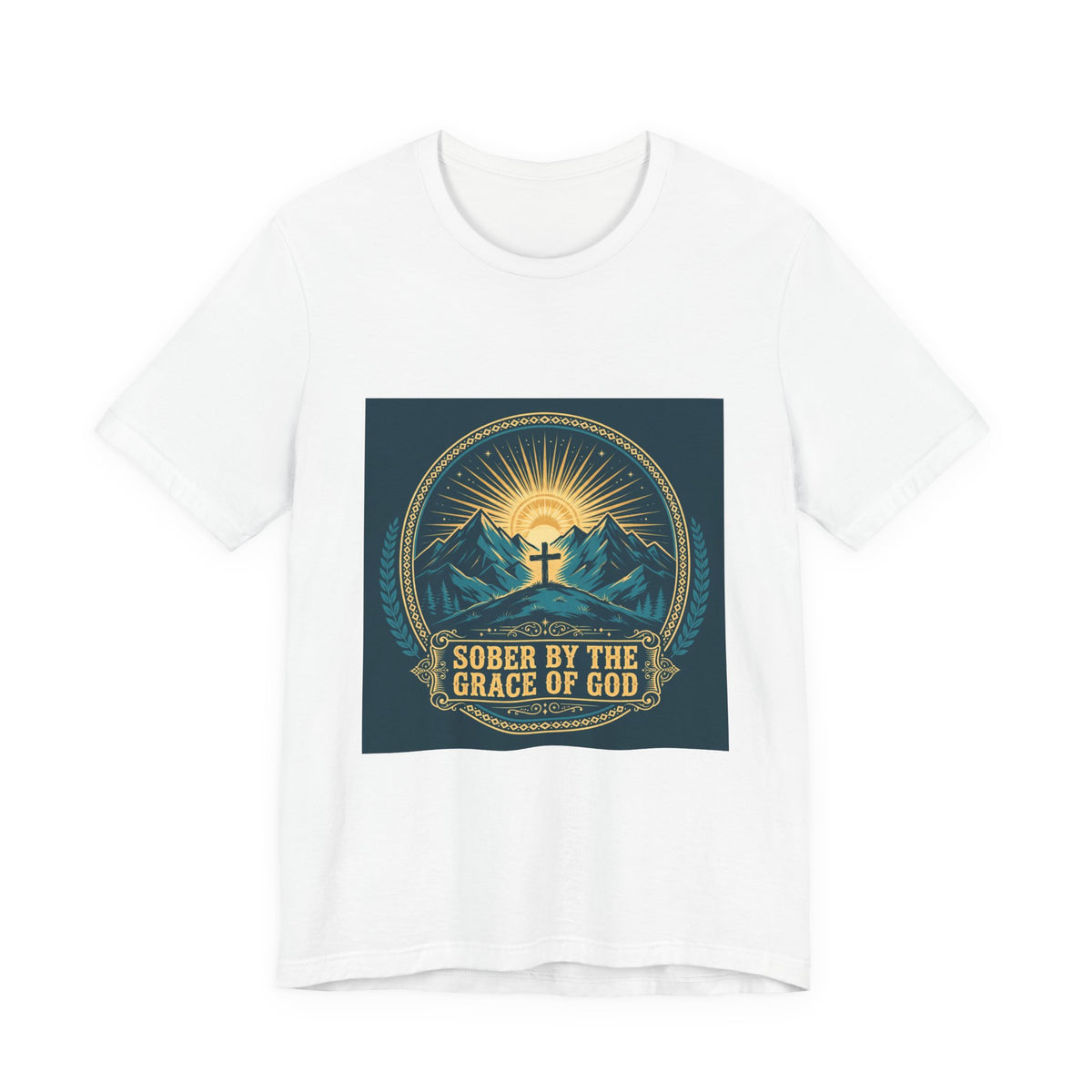 Sober by the Grace of God Tee