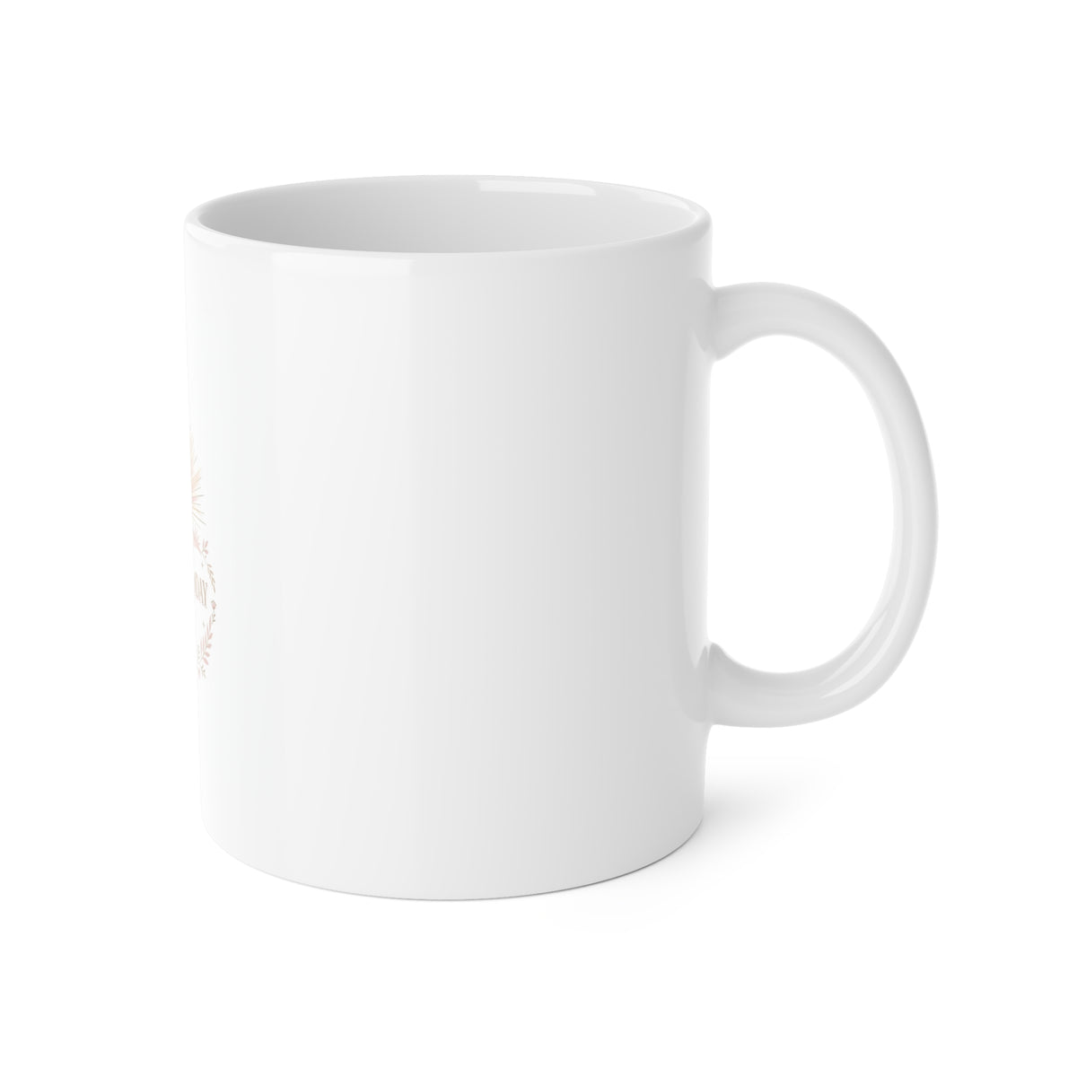 Just for Today Faith Mug — Blush