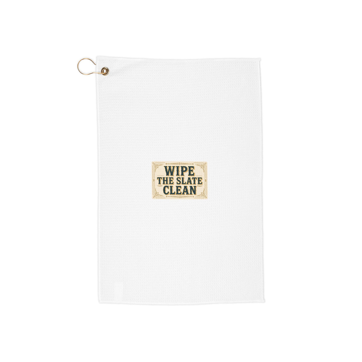 Wipe the Slate Clean Golf Towel