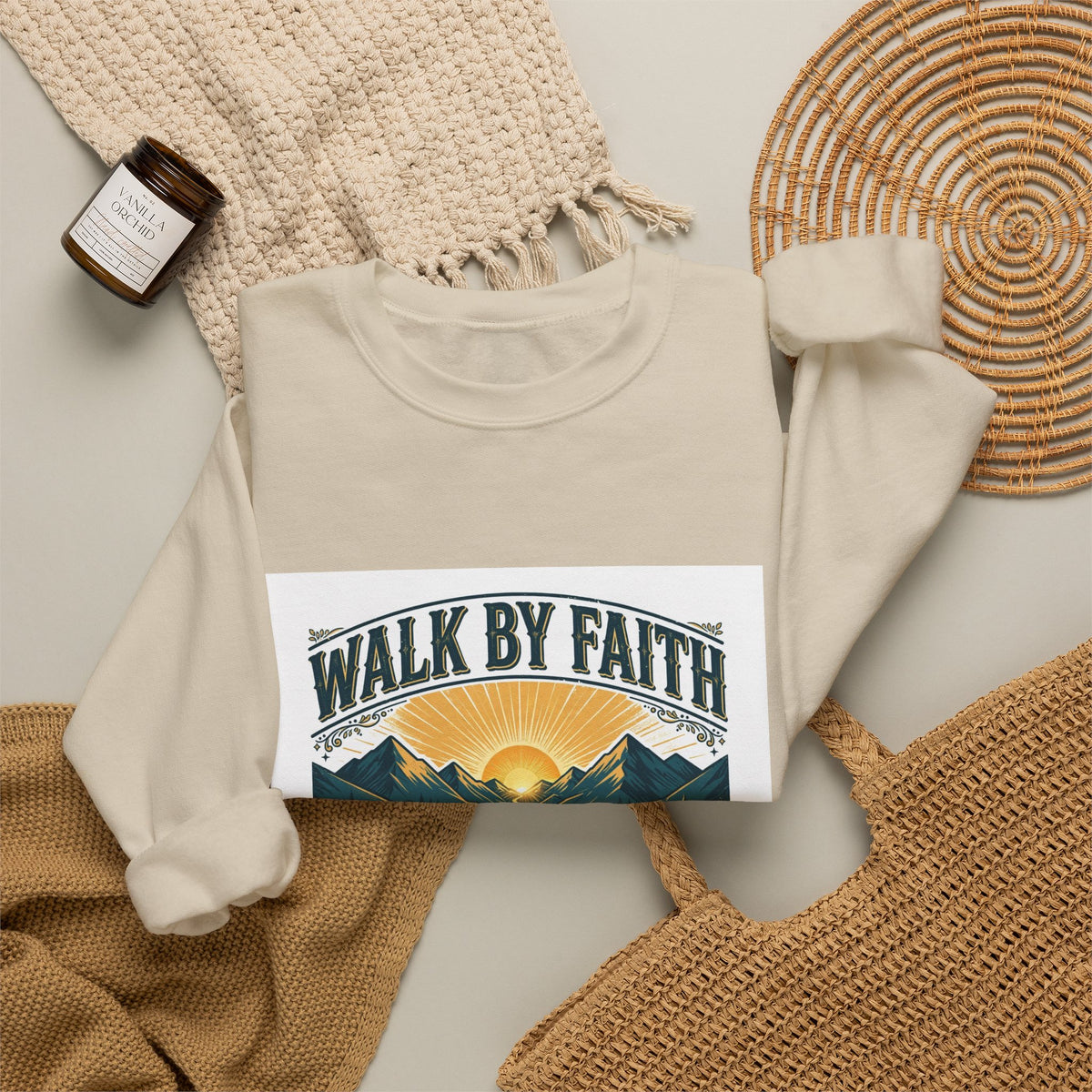 Walk by Faith Crewneck