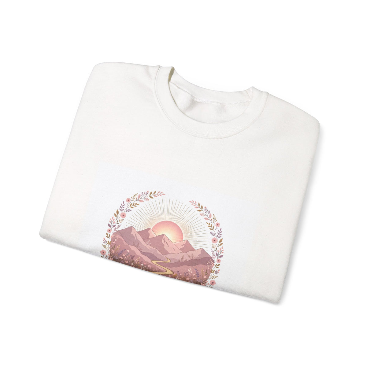 Walk by Faith Crewneck — Pink