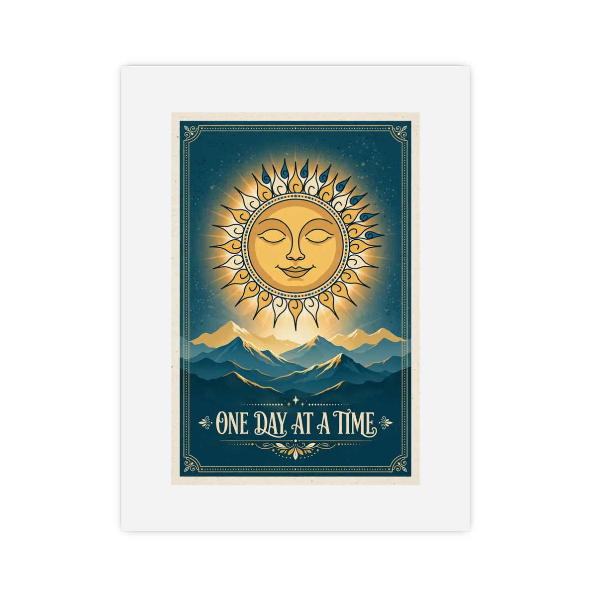 One Day At A Time Sunrise Poster
