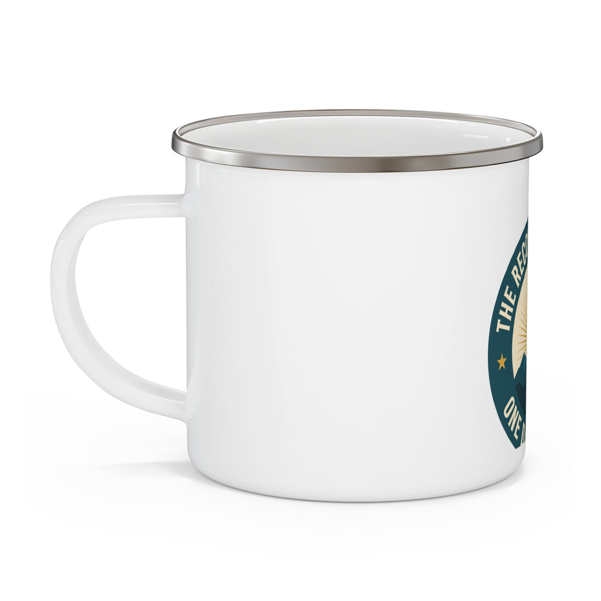 Sunrise Emblem Enamel Mug