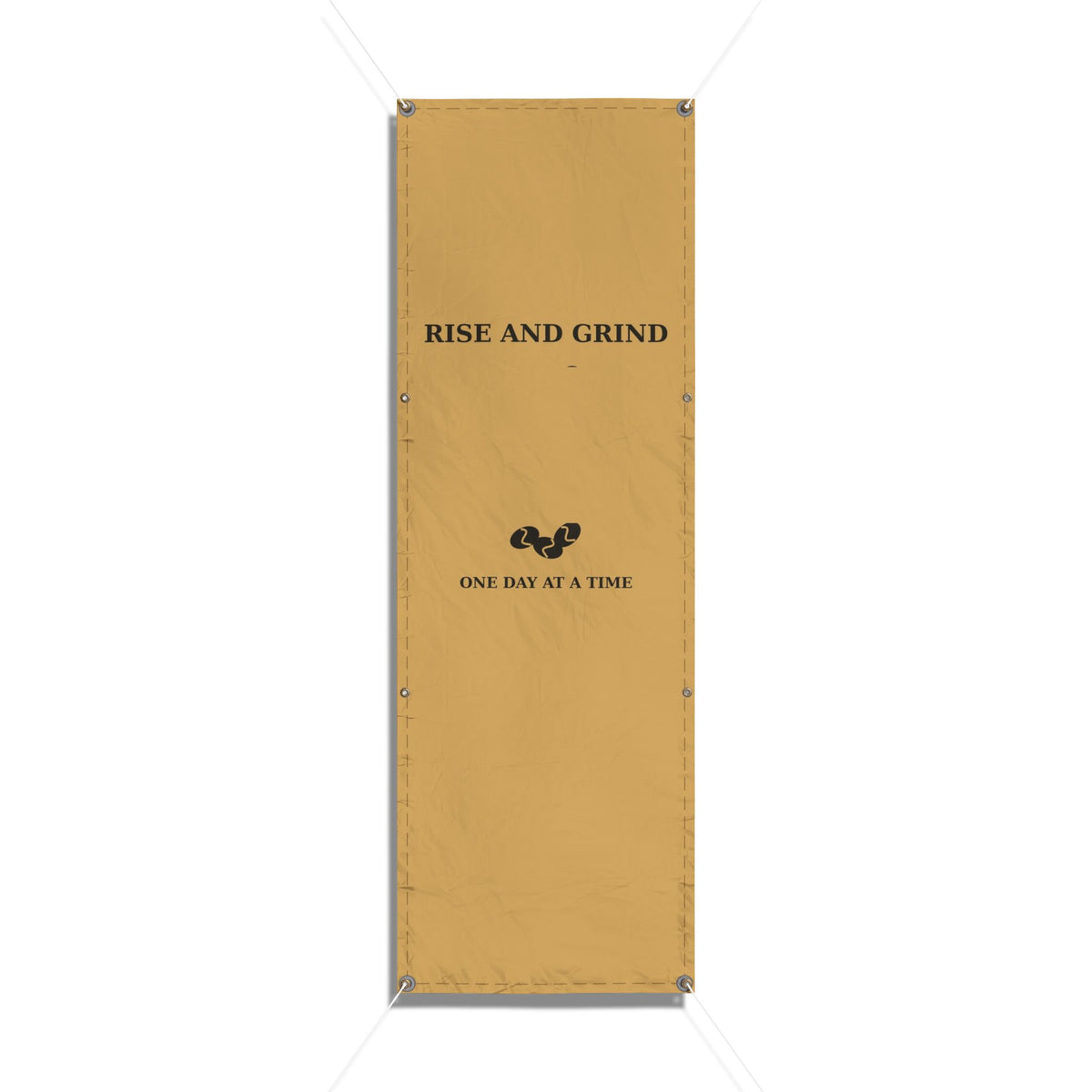 Rise and Grind Vinyl Banner