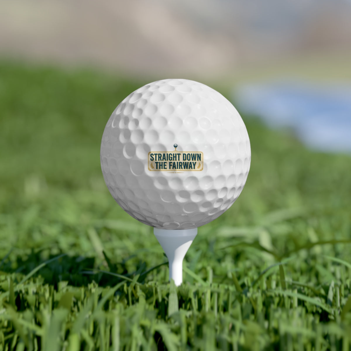 Straight Down the Fairway Golf Balls