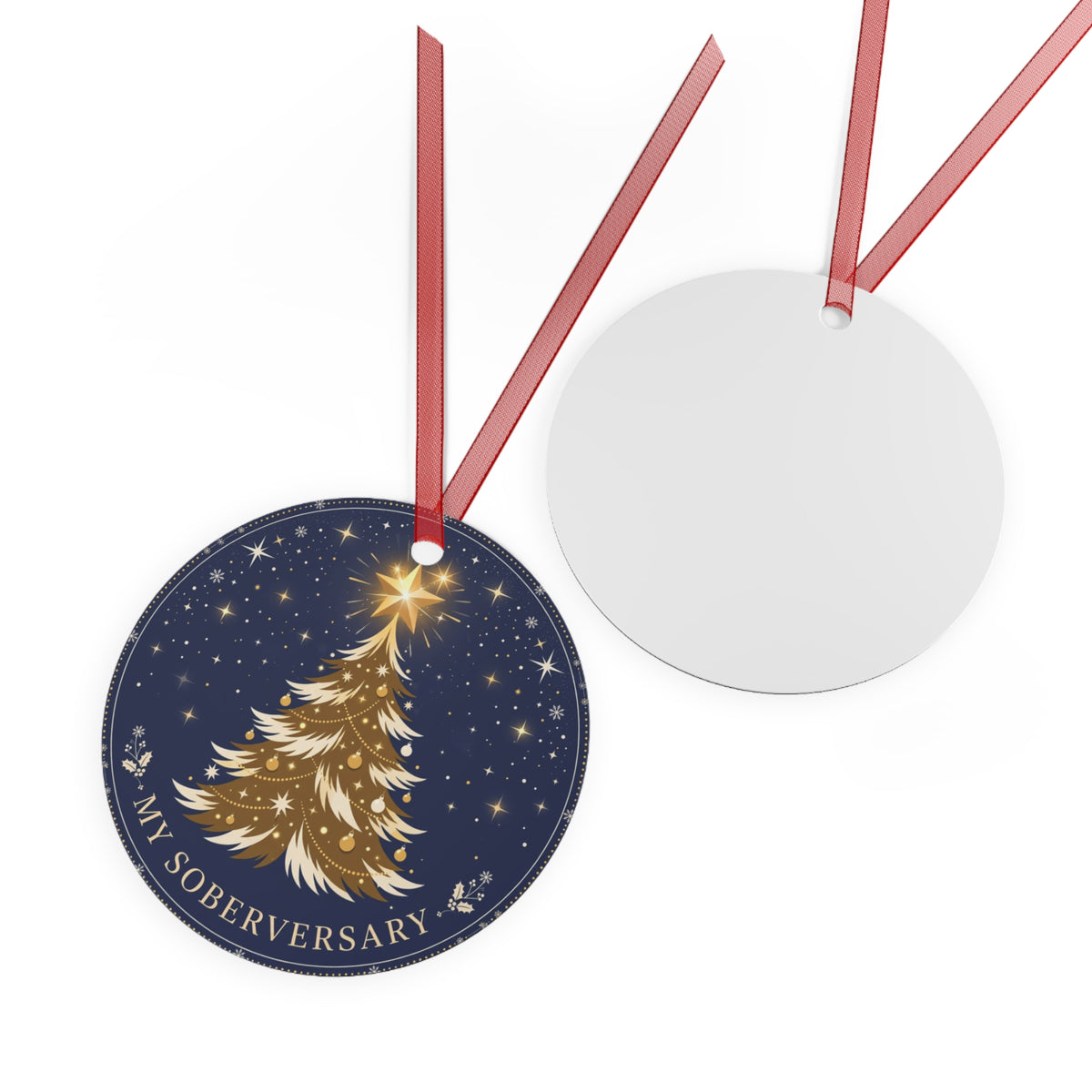 My Soberversary Ornament