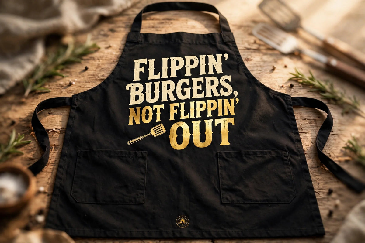 Flippin Burgers Apron