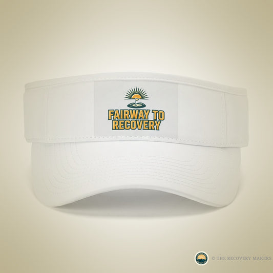 Fairway to Recovery Visor - lifestyle photo