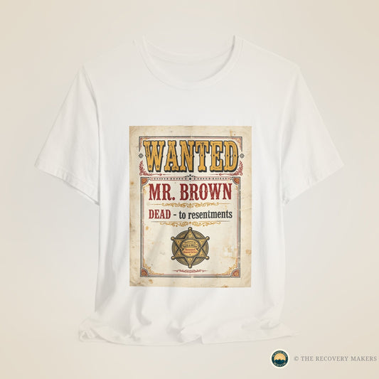 Mr Brown Wanted Tee - lifestyle photo