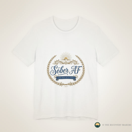 Sober AF Tee - lifestyle photo