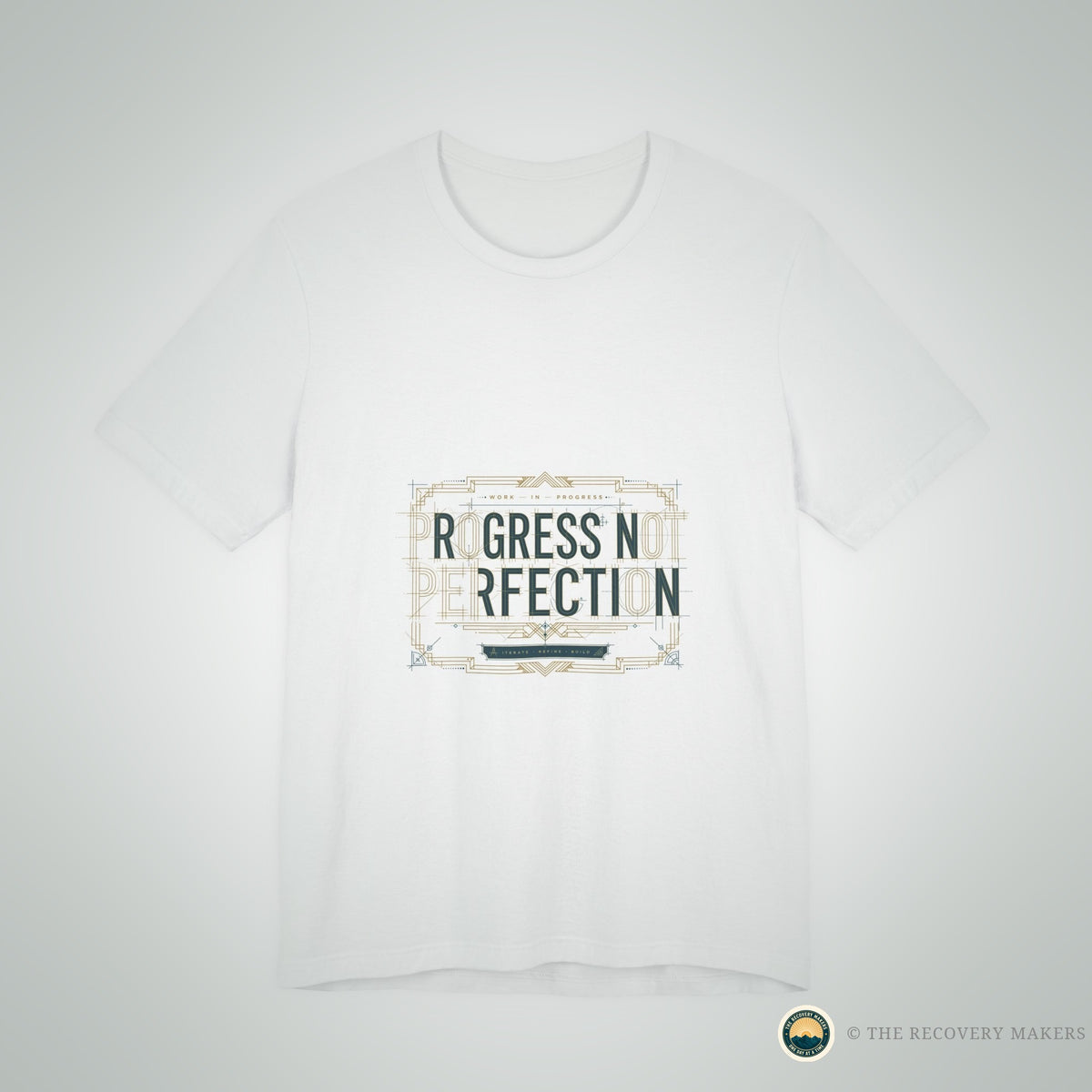 Progress Not Perfection Tee - lifestyle photo