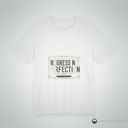 Progress Not Perfection Tee - lifestyle photo