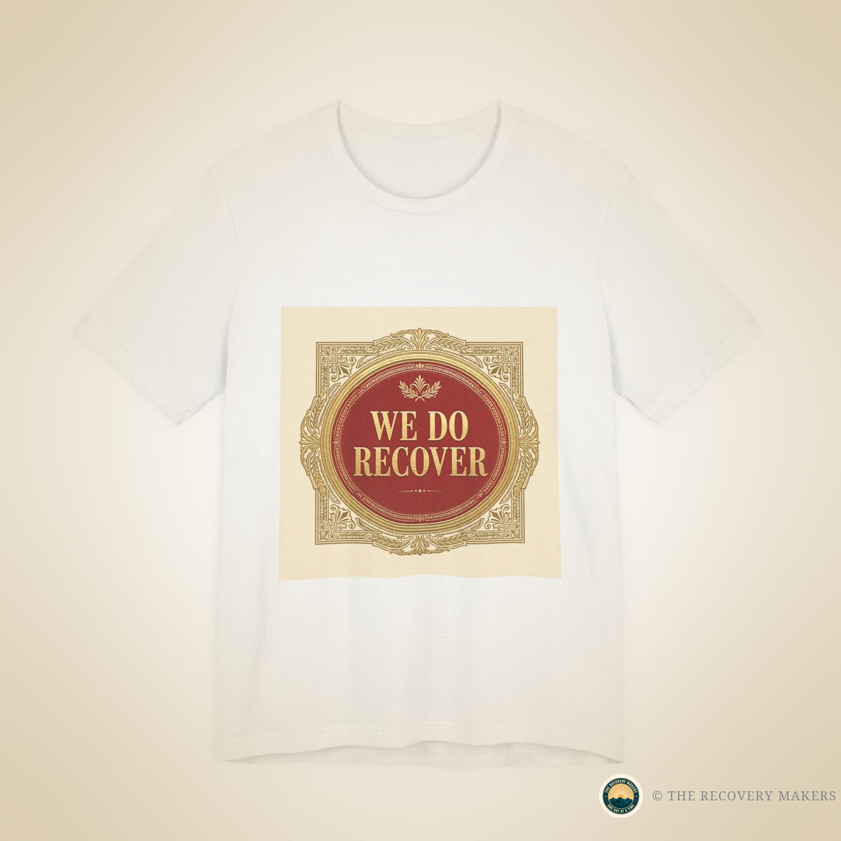 We Do Recover Tee - lifestyle photo