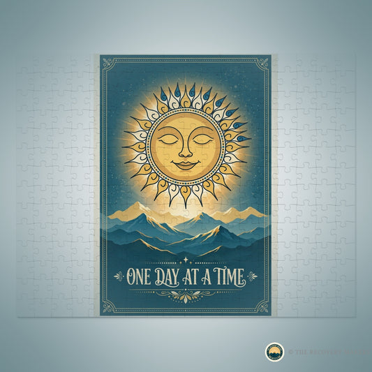 One Day At A Time Sunrise Puzzle - lifestyle photo