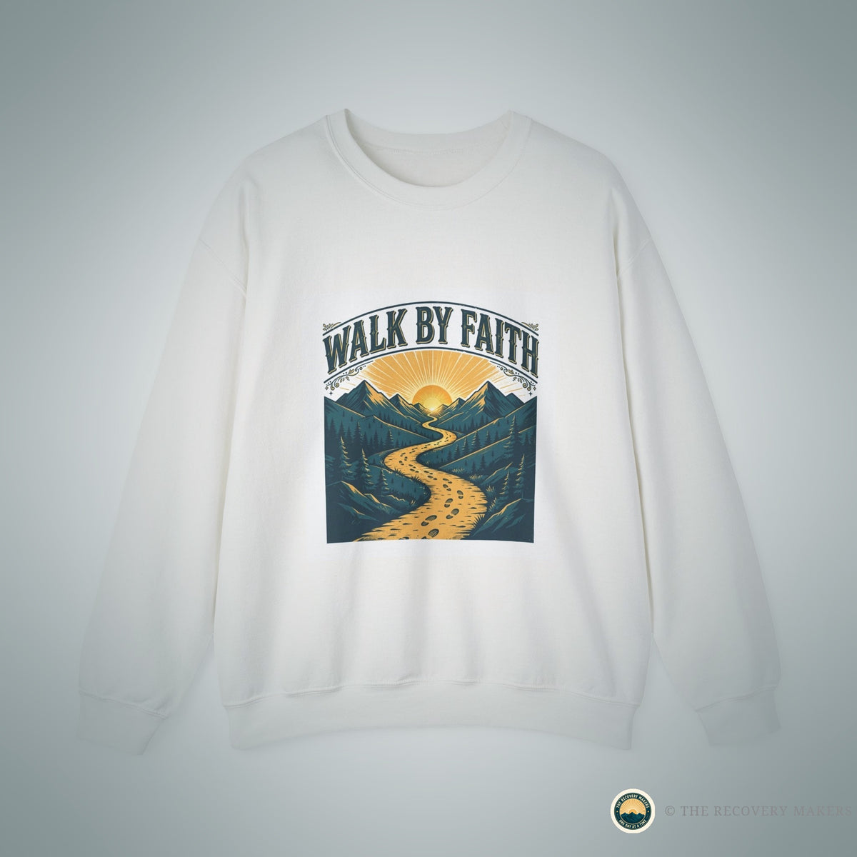 Walk by Faith Crewneck - lifestyle photo