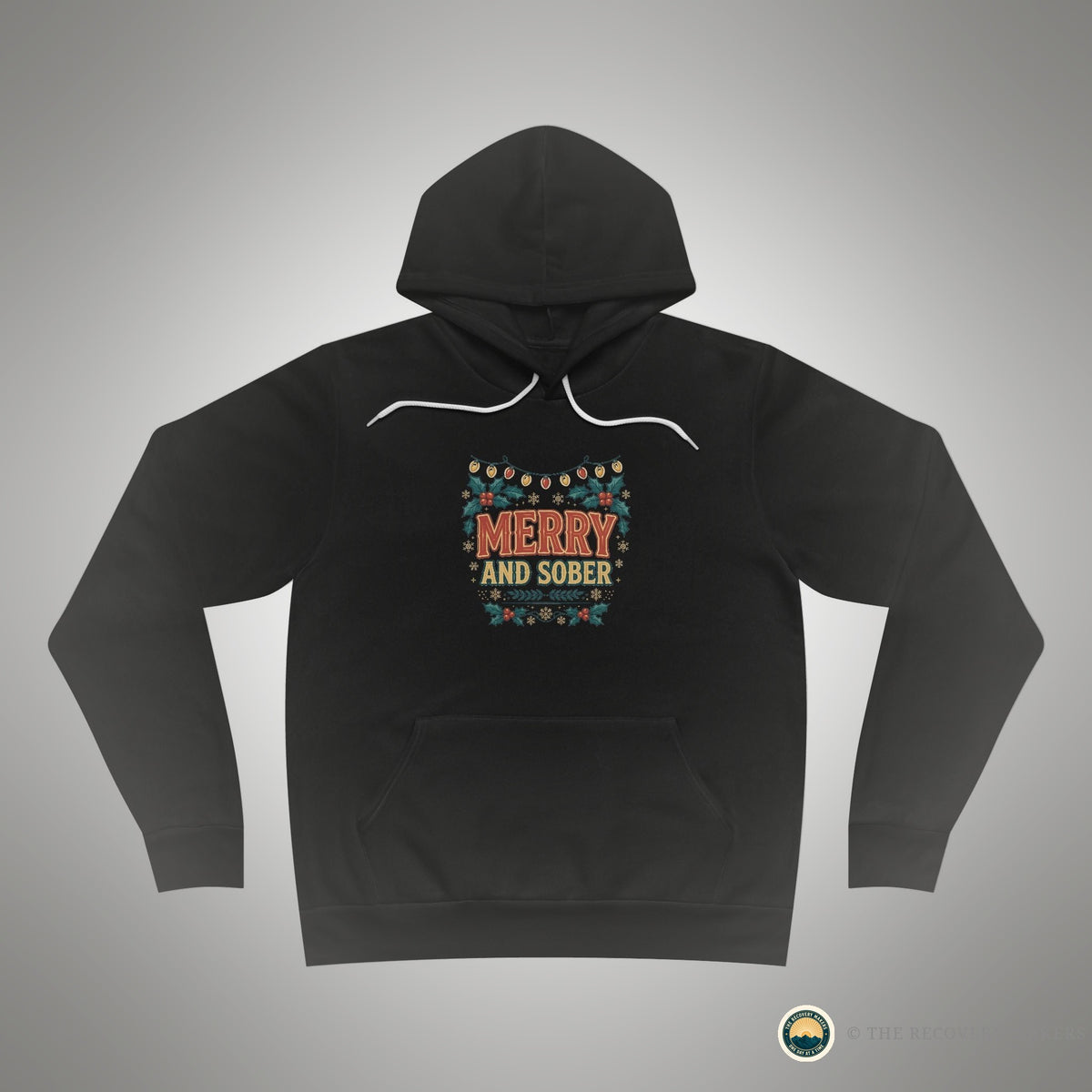 Merry and Sober Hoodie - lifestyle photo