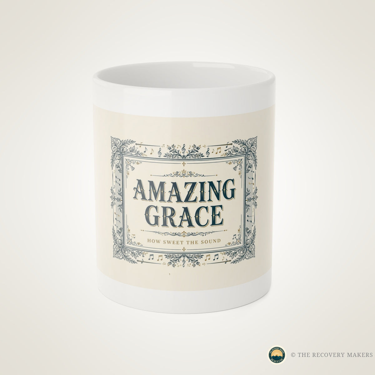 Amazing Grace Hymn Mug - lifestyle photo