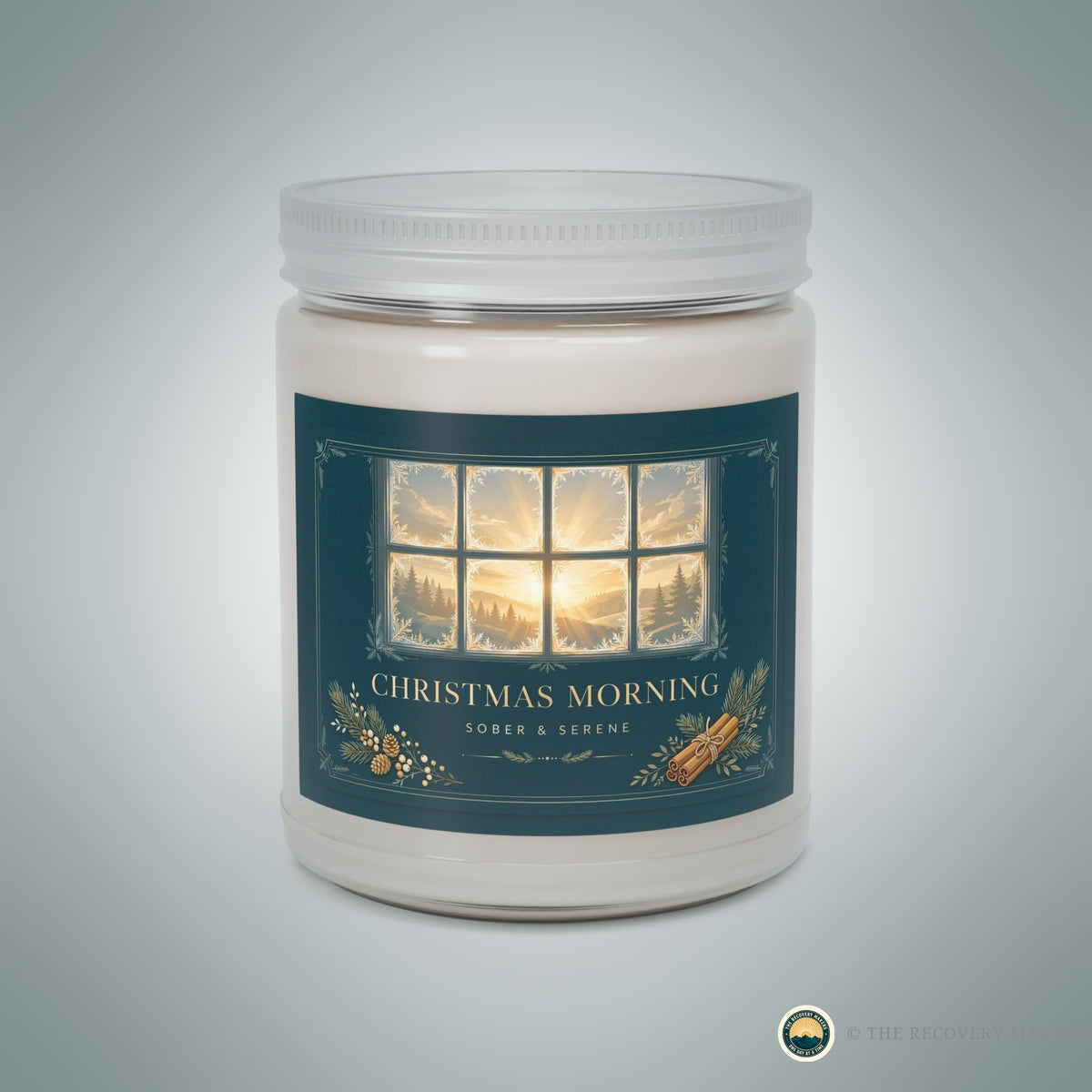 Christmas Morning Candle - lifestyle photo